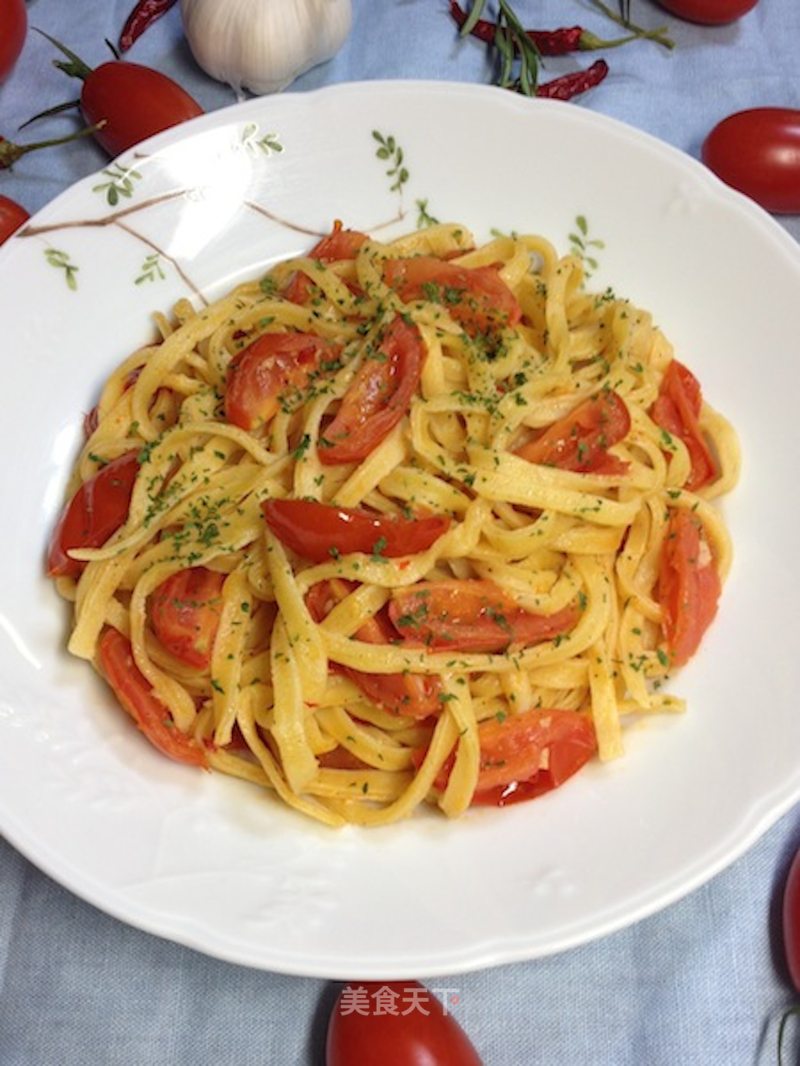 Tomato Italian Golden Pasta (one of The Small Tomato Series) [traditional Pasta] Freshly Tasted