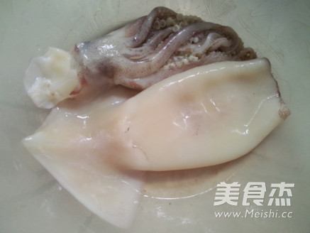 Grilled Squid Tube recipe