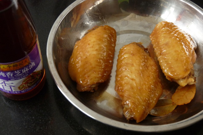 Sesame Oil Chicken Wings recipe