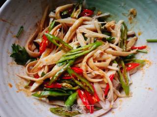 Shredded Eryngii Mushrooms in Cold Dressing recipe