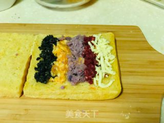 Rainbow 🌈 Toast recipe