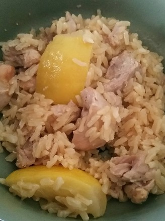 Busy Man Lemon Scented Chicken Drumstick Rice recipe
