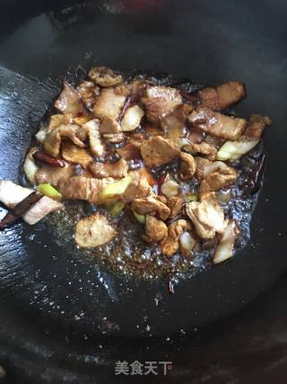Braised Pork Belly with Beans recipe