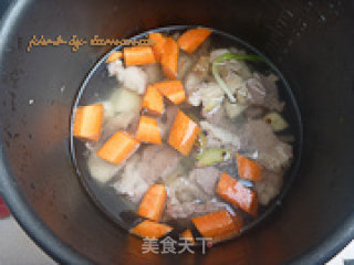 Yam Lamb Soup recipe