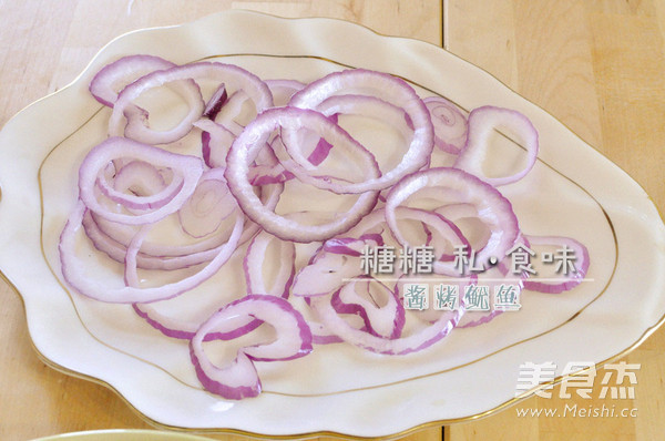 Grilled Squid with Sauce recipe