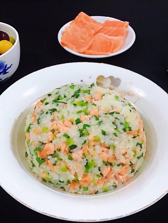 Salmon Fried Rice recipe