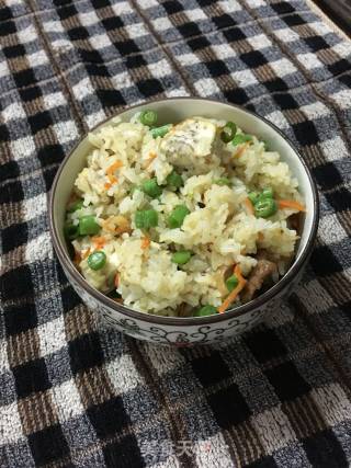 Fried Rice with Taro recipe