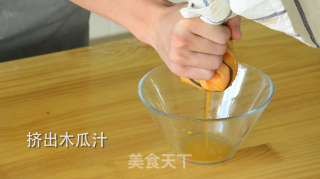 Papaya Bumped into Milk recipe