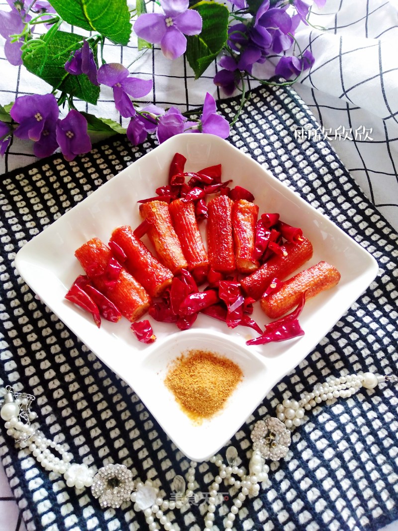 Dry Fried Crab Sticks