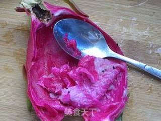 Dragon Fruit Ice Cream Drink recipe