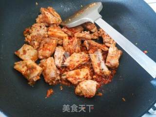 Steamed Pork Ribs with Lotus Leaf Eight Treasures recipe