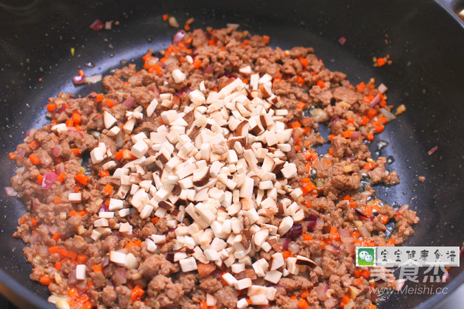 Mushroom Beef Sauce Baby Healthy Recipe recipe
