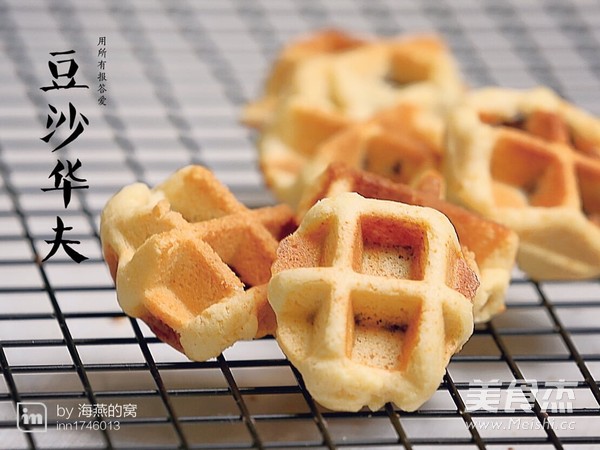 Dousha Waffle Ball recipe