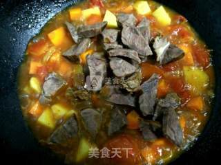 Beef Stew with Tomatoes and Potatoes recipe