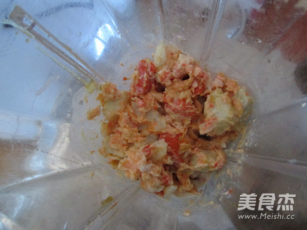 Creamy Mashed Potato Salad recipe