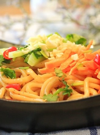 Spicy Cold Noodles recipe
