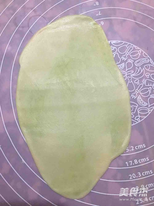 Egg Yolk Crisp, Matcha Red Bean Crisp recipe