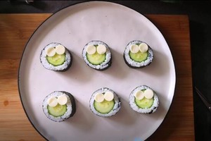 Mung Bean Frog Sushi recipe