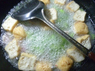 Bacon Oil Tofu Edamame Soup recipe