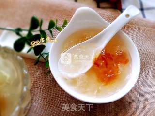 Peach Gum White Fungus Soup recipe