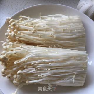 Steamed Enoki Mushroom recipe