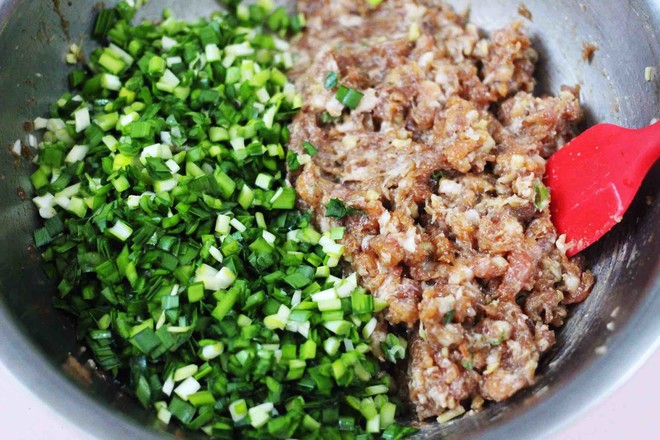 [jin Yu Man Tang] Cornmeal, Leek, Sea Rice Dumplings recipe
