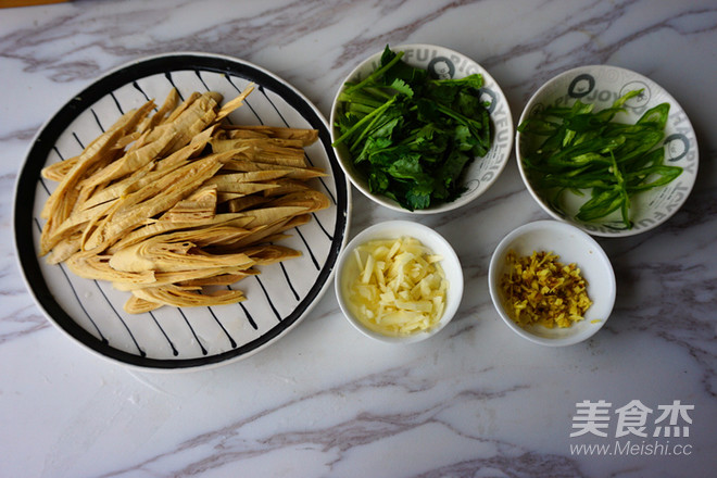 Cold Bean Tendon Sticks recipe