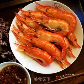 Steamed Big Head Shrimp recipe