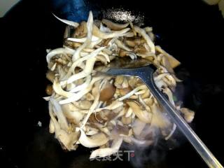 Mushroom Rape in Oyster Sauce recipe