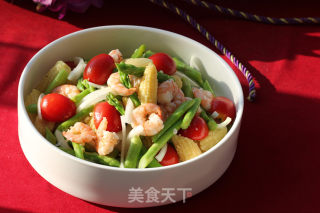 Shrimp Double Bamboo Salad recipe