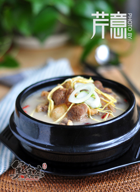 Korean Oxtail Soup recipe