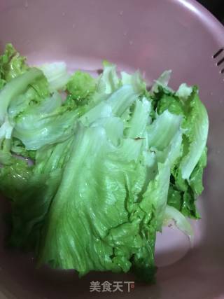 Lettuce in Oil recipe