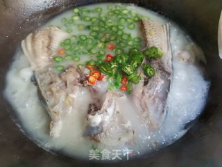 Boiled Fat Head Fish recipe