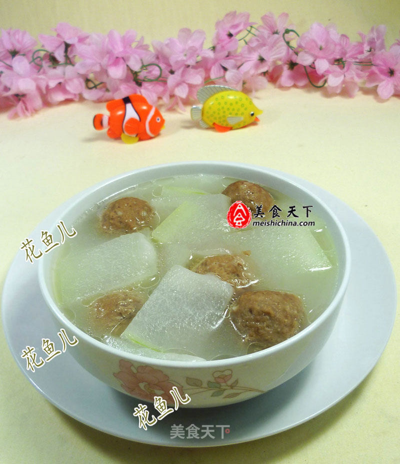 Beef Balls and Winter Melon Soup recipe