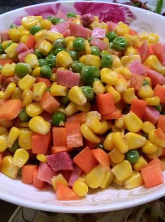 Colorful Corn Kernels recipe