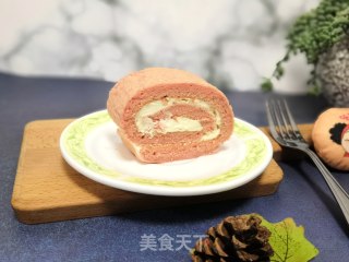 Red Yeast Cake Roll recipe