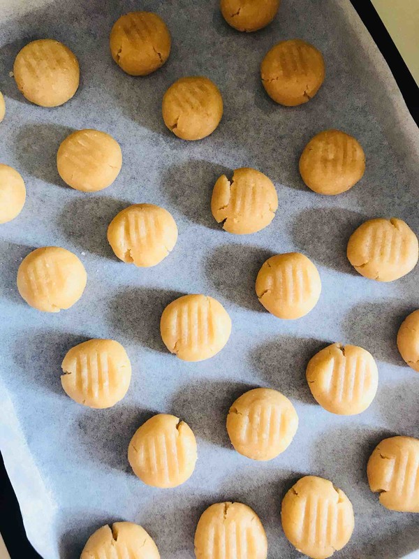 Quick Hand Cookies—peanut Butter Shortbread Cookies recipe