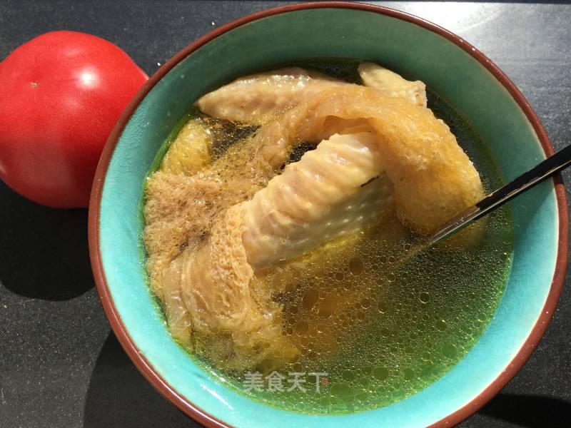 "good Soup for Runzao" Ganoderma, Bamboo Fungus and Rooster Soup recipe