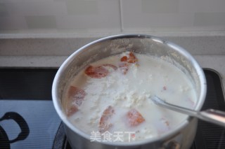 Papaya Milk Sago recipe