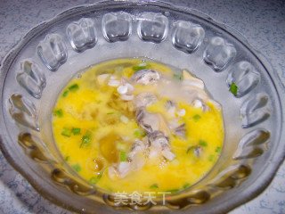 Clam Slippery Egg recipe
