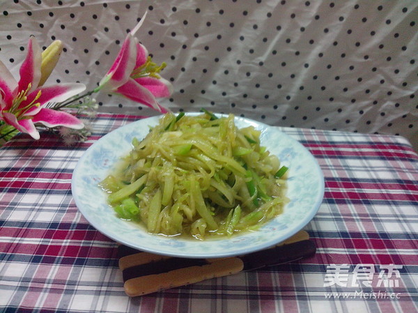 Stir-fried Chayote recipe