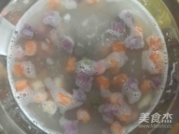 Colorful Taro Ball Soup recipe