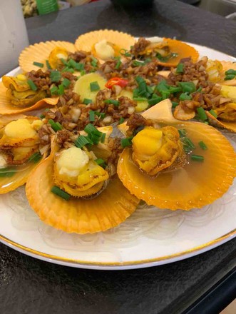 Scallops with Bean Paste and Vermicelli recipe