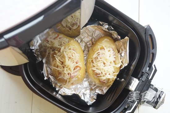 Sausage Baked Potatoes recipe