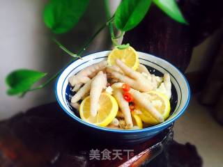 Lemon Chicken Feet recipe