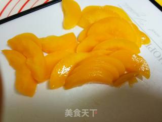 Yellow Peach Mousse recipe