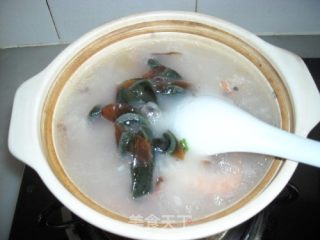 [trial] Rest Assured Rice---pin Zhenke Wuchang Daohuaxiang (preserved Egg and Shrimp Porridge) recipe