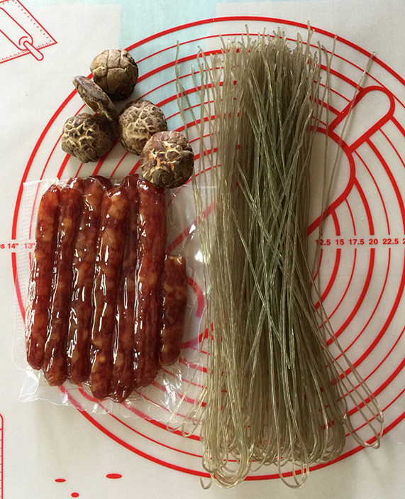 Chinese Cabbage Vermicelli Sausage Package#breakfast# recipe