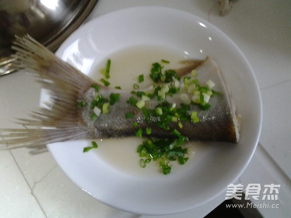 Steamed Fish Tail recipe