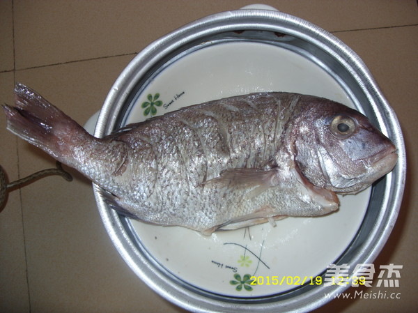 Steamed Kaji Fish recipe